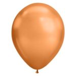 QUALATEX CHROME COPPER 11″ (PACK OF 25 ROUND BALLOONS).