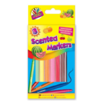 8 SCENTED THICK JUMBO MARKERS