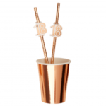 ROSE GOLD BIRTHDAY STRAWS -18