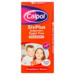 CALPOL SUSPENSION SUGERFREE BOTTLE 80ml (6yr+)