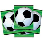 UNIQUE 3D SOCCER LOOT BAGS PK8