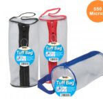 TUFF BAG CYLINDER PENCIL CASE ASSORTED