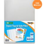 TIGER A4 OPEN TOP & SIDE PK50