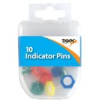 TIGER ESSENTIAL 10 INDICATOR PINS COLOUR