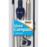 METAL COMPASS WITH PENCIL
