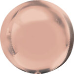 ANAGRAM 15″ ROSE GOLD ORBZ BALLOON