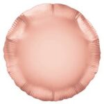 UNIQUE 18″ ROUND ROSE GOLD FOIL BALLOON