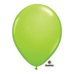 QUALATEX 5″ ROUND LIME GREEN BALLOONS PK100