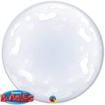 BABY FOOTPRINTS 24″ DECO BUBBLE