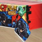 JUSTICE LEAGUE 54″X 84″ RECTANGULAR TABLE COVER