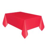 UNIQUE 54″X108″ RED RECTANGULAR TABLECOVER