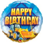 CONSTRUCTION ZONE BDAY 18" FOIL
