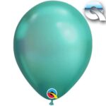 QUALATEX GREEN 11″ (PACK OF 25 ROUND BALLOONS).