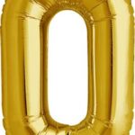 NORTH STAR BALLOONS 16″ GOLD LETTER ‘O′ SHAPE BALLOON