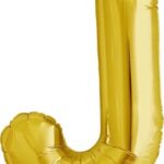 NORTH STAR BALLOONS 16″ SILVER LETTER ‘J’ SHAPE BALLOON