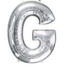 NORTH STAR BALLOONS 34″ GOLD LETTER ‘G’ SHAPE BALLOON