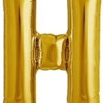 NORTH STAR BALLOONS 34″ GOLD LETTER ‘Q’ SHAPE BALLOON