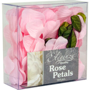 ELEGANZA ROSE PETALS 164PCS LIGHT PINK