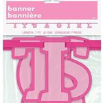 GIRL BABY SHOWER LETTER BANNER 7FT