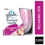GLADE CANDLE RELAXING ZEN 120G