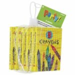 UNIQUE 6 CRAYONS-NET BAG