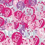 GLITZ PINK 50TH CONFETTI