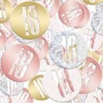 GLITZ ROSE GOLD 18TH CONFETTI