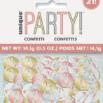 GLITZ ROSE GOLD 21ST CONFETTI