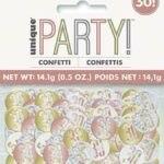 GLITZ ROSE GOLD 30TH CONFETTI