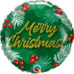 QULATEX 18″ FOIL “TREES RED CHRISTMAS” BALLOON