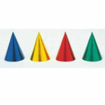 UNIQUE ASST PRISMATIC HATS PK8