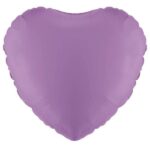 UNIQUE 18″ HEART LAVENDER FOIL BALLOON