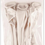 SIMON ELVIN SATIN BALLOONS WHITE PK8