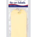 TIE ON LABELS – MANILLA 10S