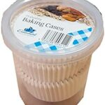 WHITE CAKE CASES TUB PK75