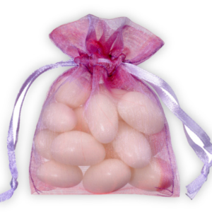 2 TONE SMALL ORGANZA POUCH LILAC PK10