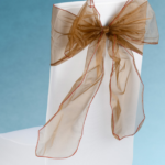 SNOW SHEER CHAIR TIE CH/BROWN