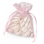 PINK/SILV GLITTER LINE POUCH PK10