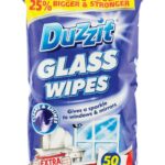 DUZZIT GLASS WIPES 50PK