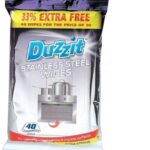 DUZZIT STAINLESS STEEL WIPES 40PK