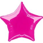 UNIQUE 20″ STAR HOT PINK FOIL BALLOON