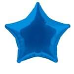 UNIQUE 20″ STAR ROYAL BLUE FOIL BALLOON