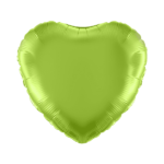 UNIQUE 18″ HEART LIME GREEN FOIL BALLOON