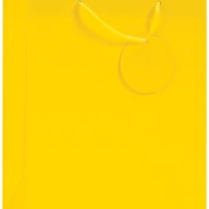 S/ELVIN MEDIUM GIFT BAGS YELLOW 6