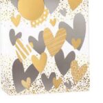 SIMON ELVIN SMALL GIFT BAG “HEARTS” WITH FOIL PACK OF 6