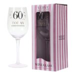 VERVE 60TH WINE GLASS