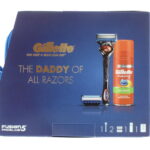 GILLETTE “THE DADDY OF ALL RAZONS ” FUSION 5 PROGLIDE GIFT SET