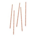 ROSE GOLD STRAWS PK20