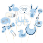 CARD BLUE PHOTO BOOTH PROBS 13ASST