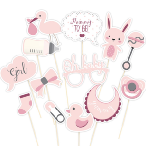 CARD PINK PHOTO BOOTH PROBS 13ASST